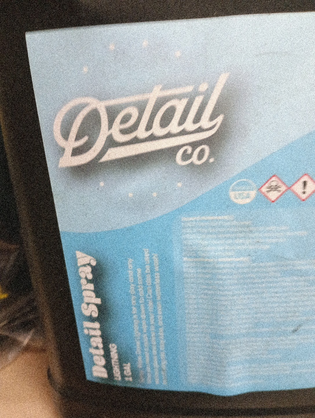 DIY Detail Envie 1 Gallon | Ceramic Detail Spray. 550
