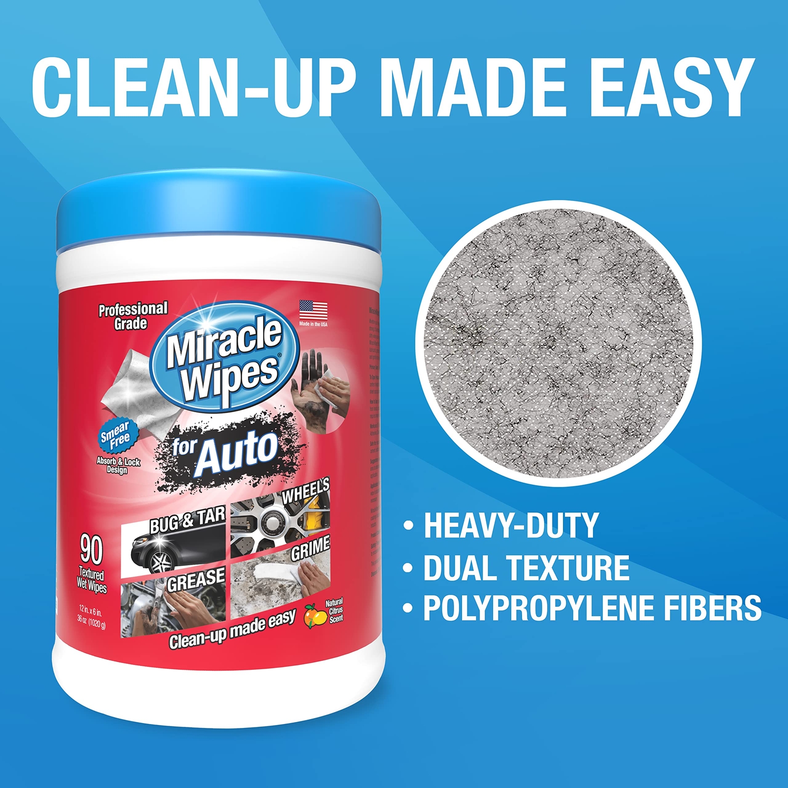 for Automotive All Purpose Cleaning Wipes for Hands Auto Interior Exterior De…