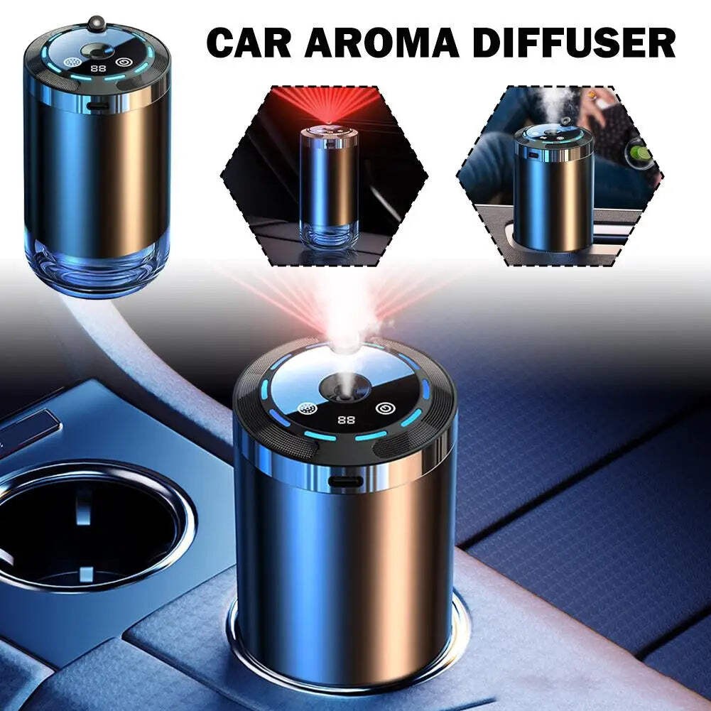 Car Diffuser Humidifier 5 Modes Aromatherapy Diffusers Air SUV Truck Accessories