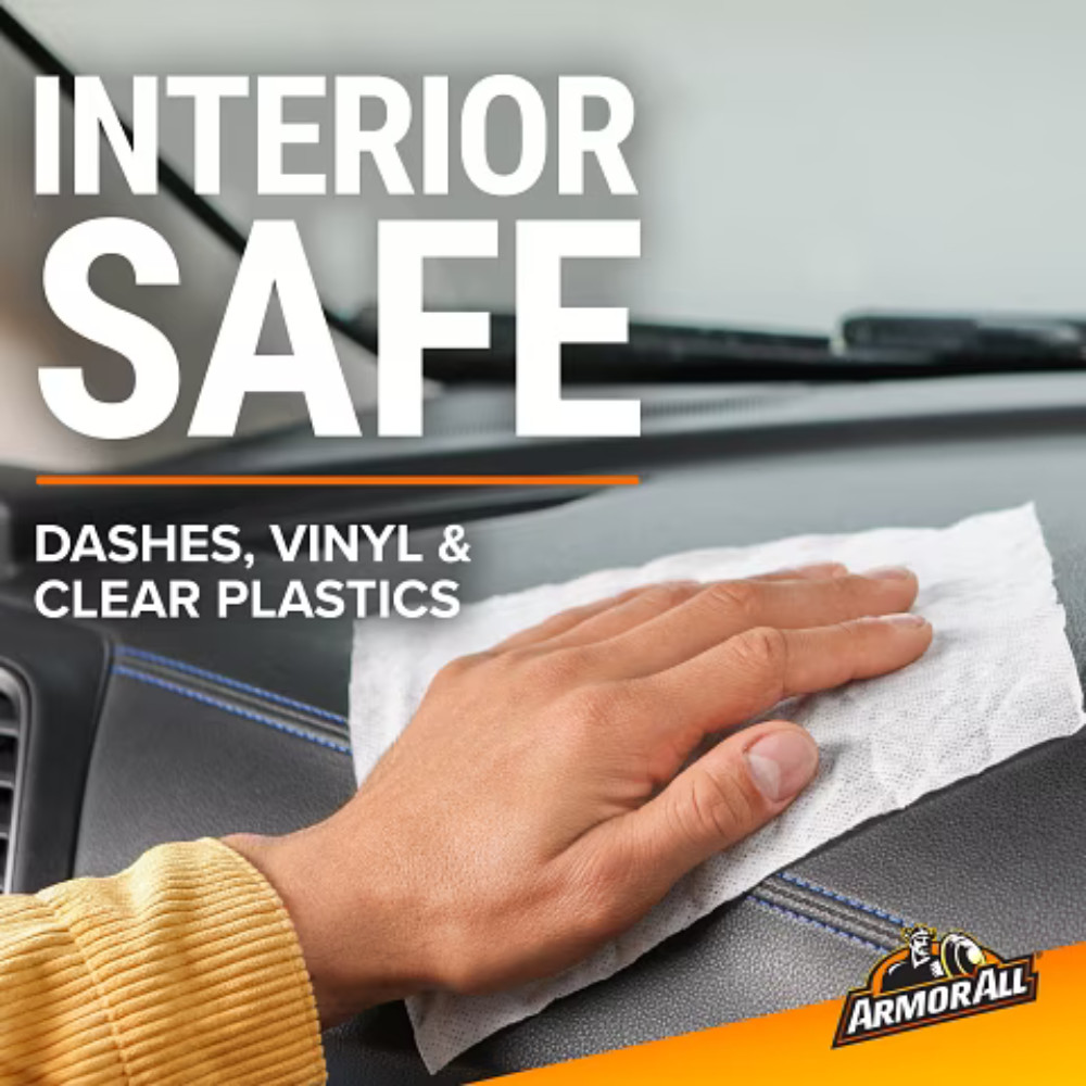 Armor All Car Interior Detailing Kit, Winter 5-Piece Bundle, Cleaner Wipes Set