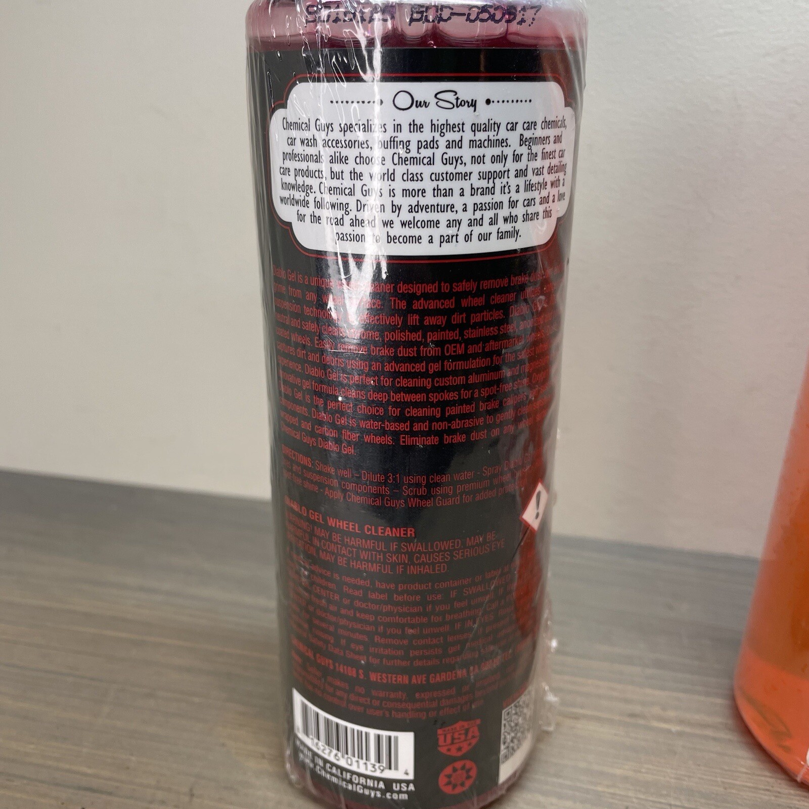 Lot : Chemical Guys Car Wash Products – Maxcoat Wheel Cleaner Diablo Gel Sticky