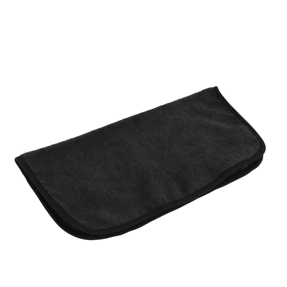3pcs 40 x 40cm 400GSM Microfiber Car Cleaning Towels Drying Washing Cloth black