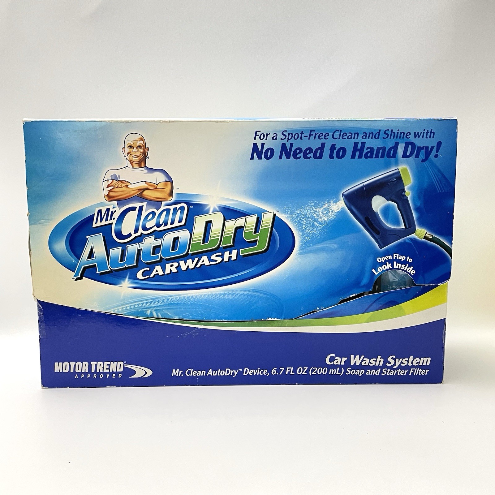 NEW Mr Clean Auto Dry Car Wash Spot-Free Clean Shine Spray Starter Kit NIB