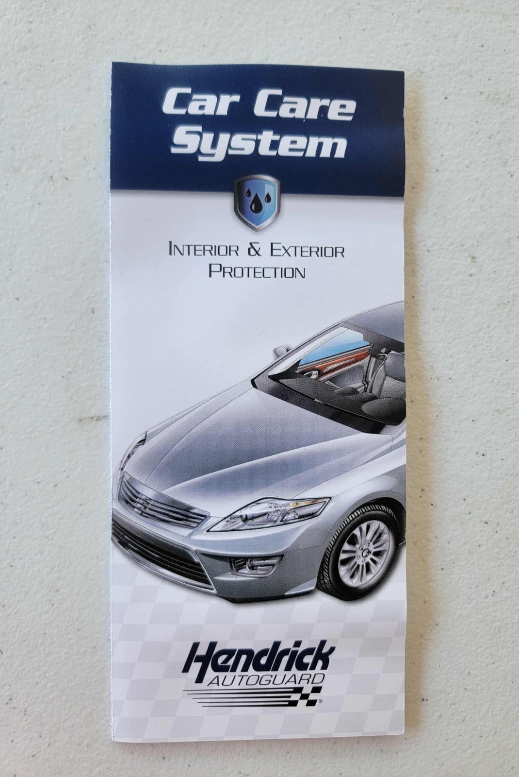 Hendrick Autoguard Car Care System New All Sealed In Sturdy Soft zip up case