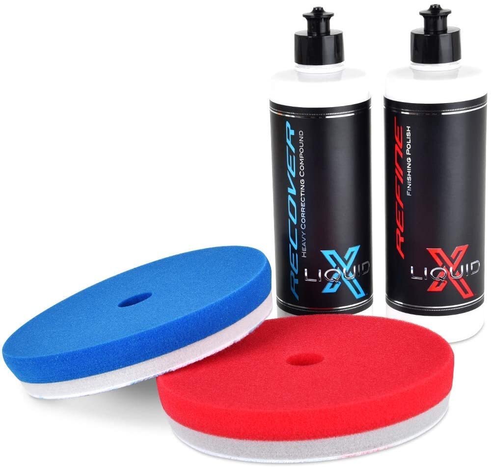 Liquid X Heavy Paint Correction Duo Kit – Quickly Remove Heavy Scratches &…
