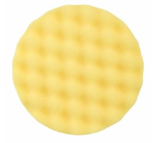 3M 50488 Yellow Wavy Sponge Buffer 150Mm 1 Piece