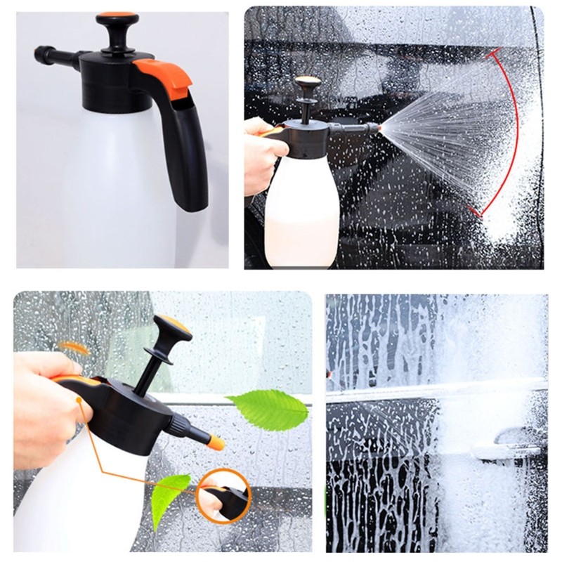 Pump Foaming Sprayer Hand Pressure Nozzle Watering Can High Pressure Car Wash