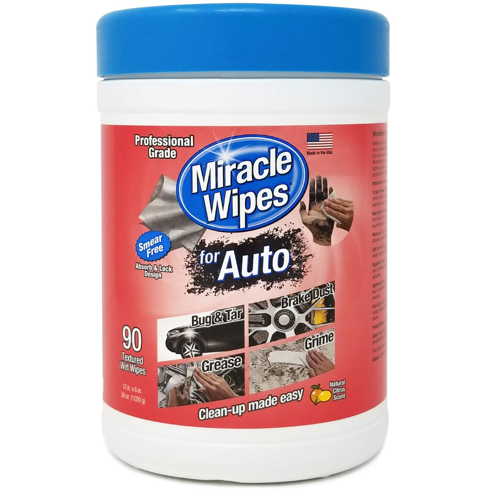 for Automotive All Purpose Cleaning Wipes for Hands Auto Interior Exterior De…
