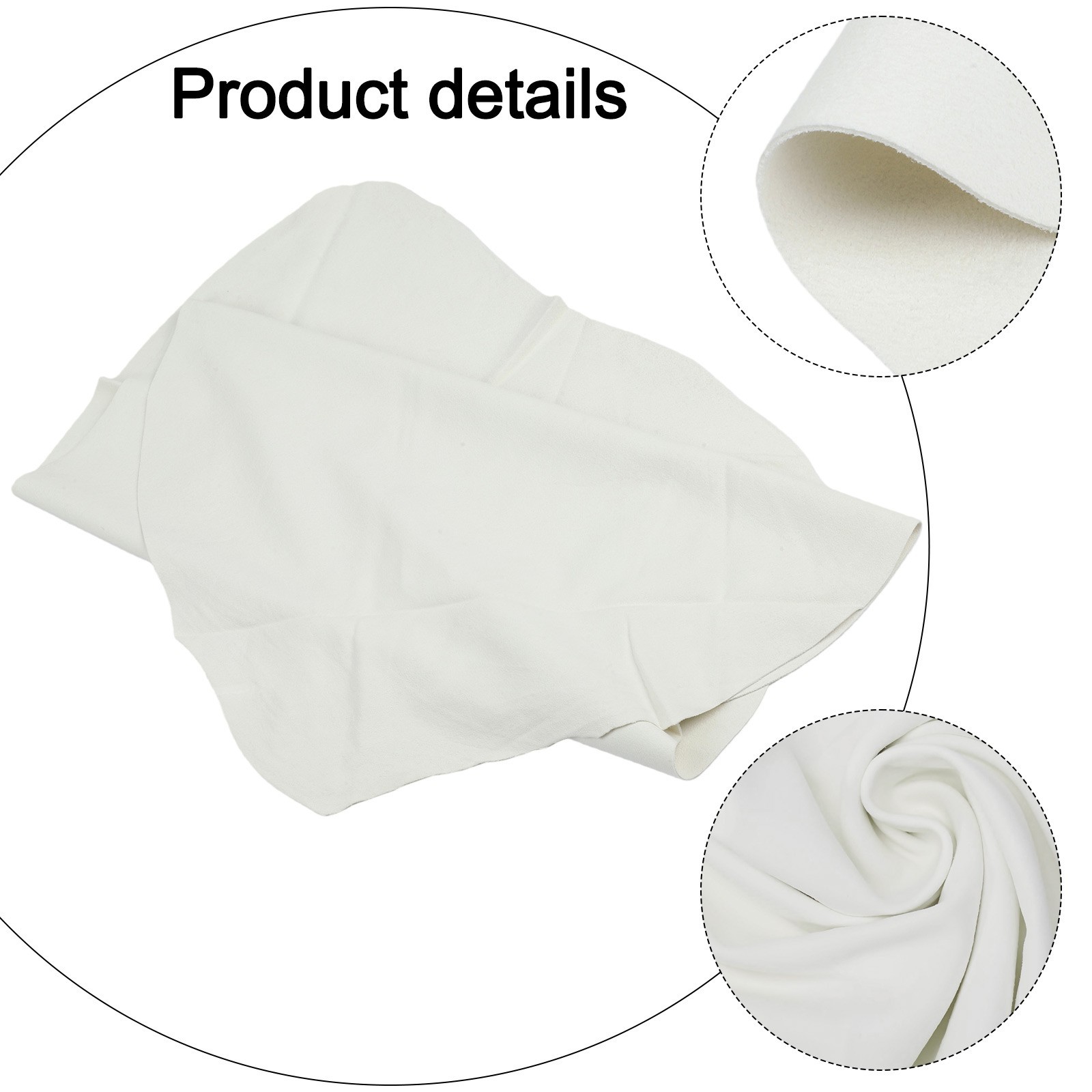 Natural Chamois Leather Car Home Cleaning Cloth Washing Absorbent Drying Towel .