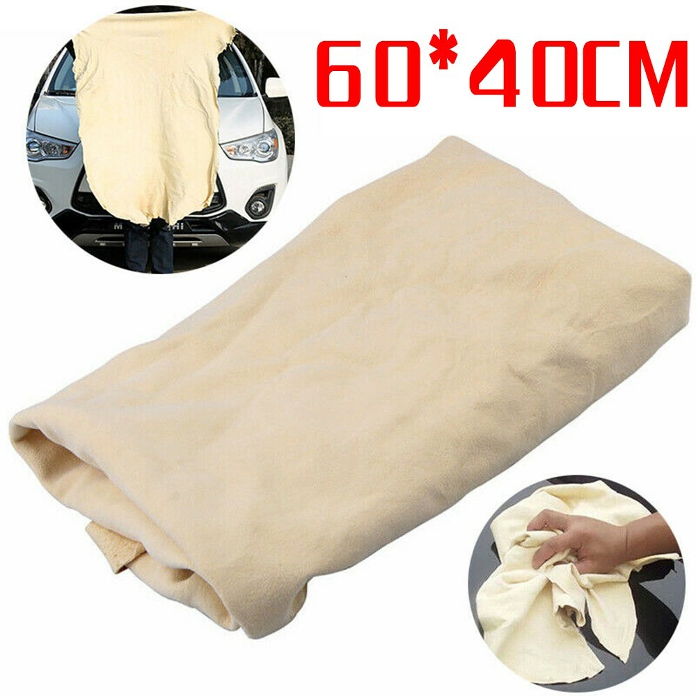 Chamois Leather Cleaning Cloth Car Washing Towel Water Absorbent Rag Tool