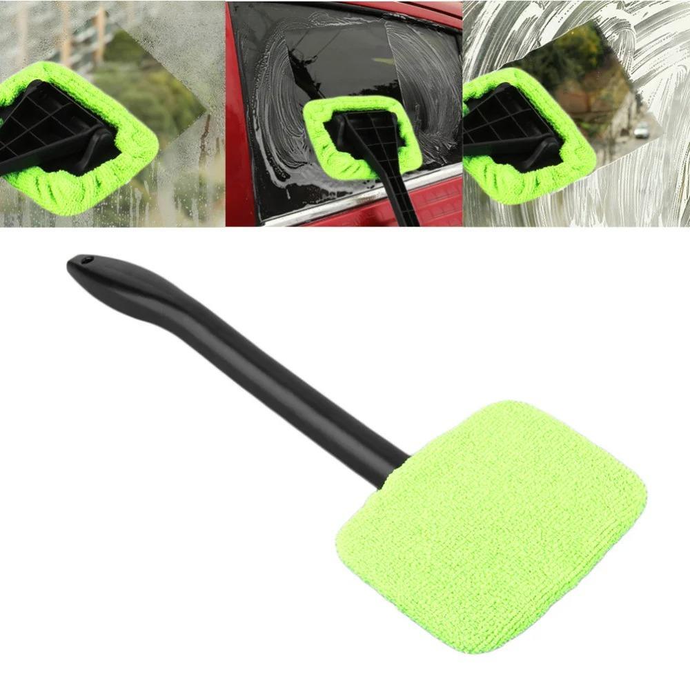 Long-handled Car Window Cleaner Brush Kit