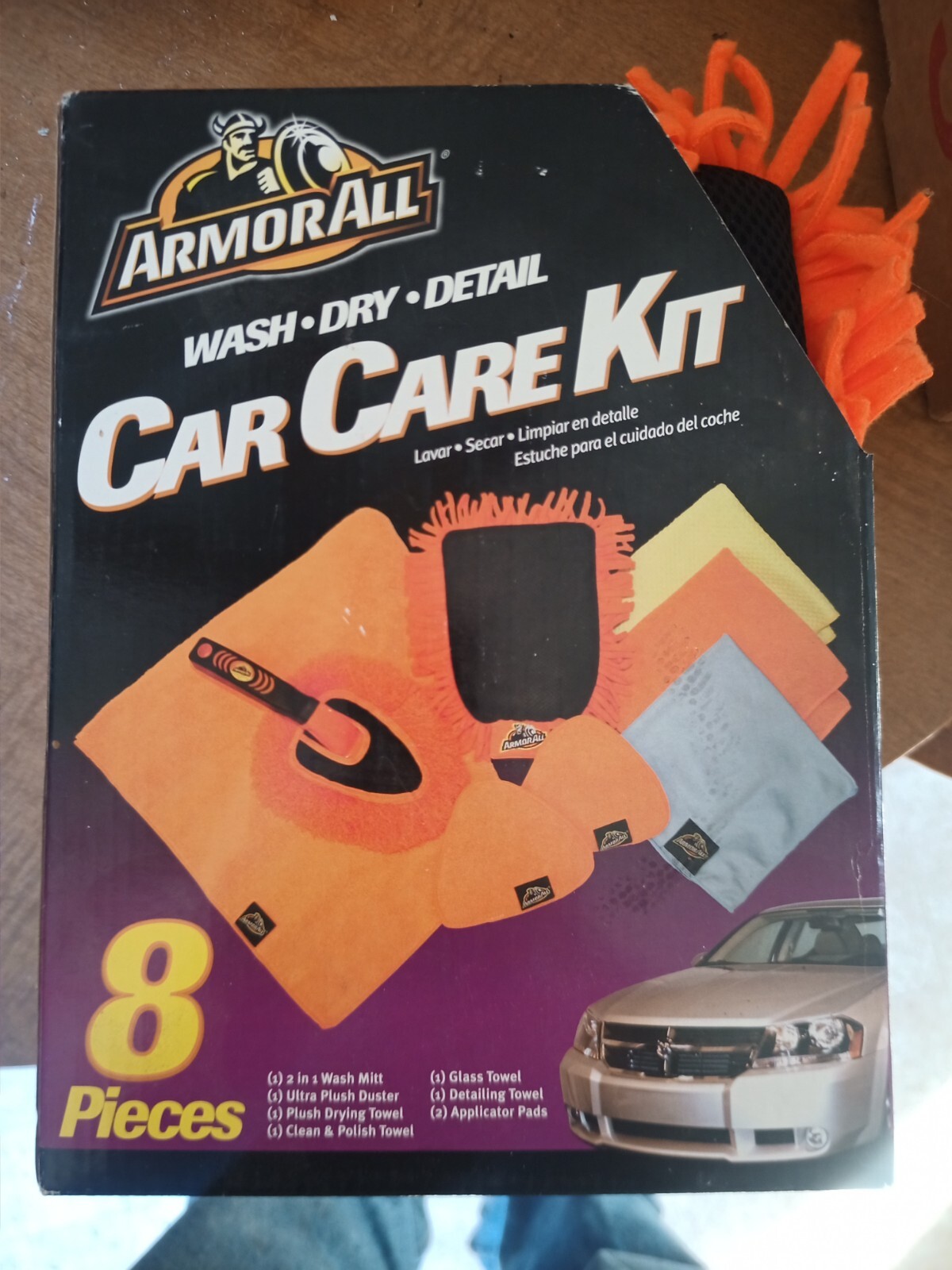 🎁 X-MAS 🎄 Armor All Wash Dry Detail 8 Piece Car Care Kit Christmas Gift 🎁 🎄