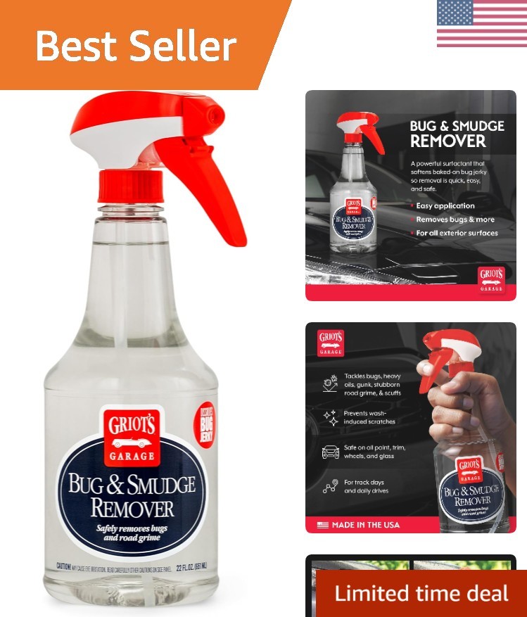 Effortless 22 oz Car Cleaning Spray for All Surfaces – Removes Grime & Scuffs