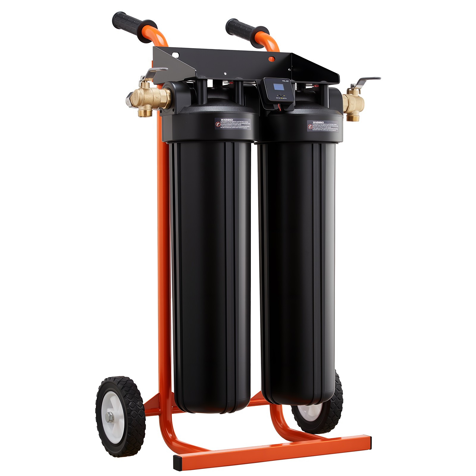 VEVOR Deionized Water System for Spotless Car Wash with 2 x 4L DI Resin & Bypass