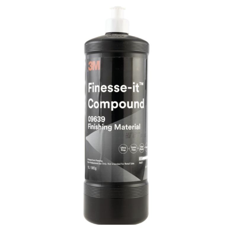 3M 9639 Polish Abrasive LT 1 Finishing Material – Eliminates Smudges
