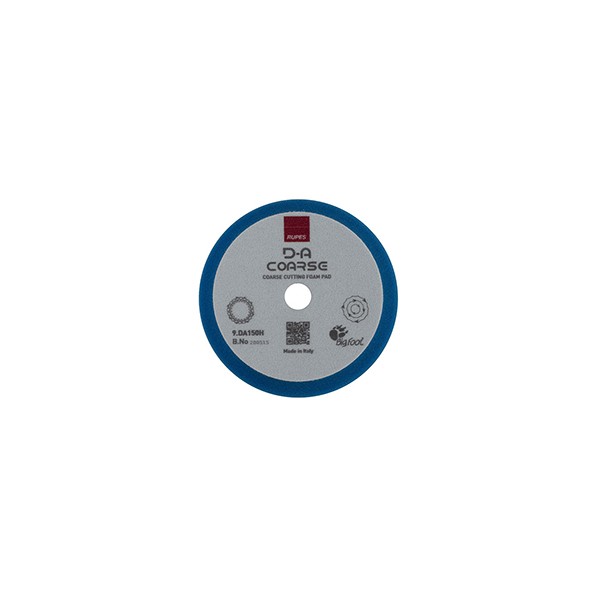 RUPES 9.DA150H Sponge Pad D-A Coarse Diameter 130-150 Mm
