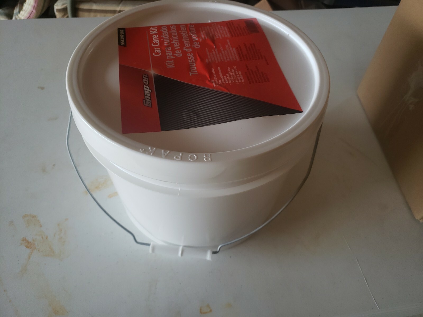 Snap-On Car Care Bucket SSX19P102. Rely on the quality in this name! Fast ship!!