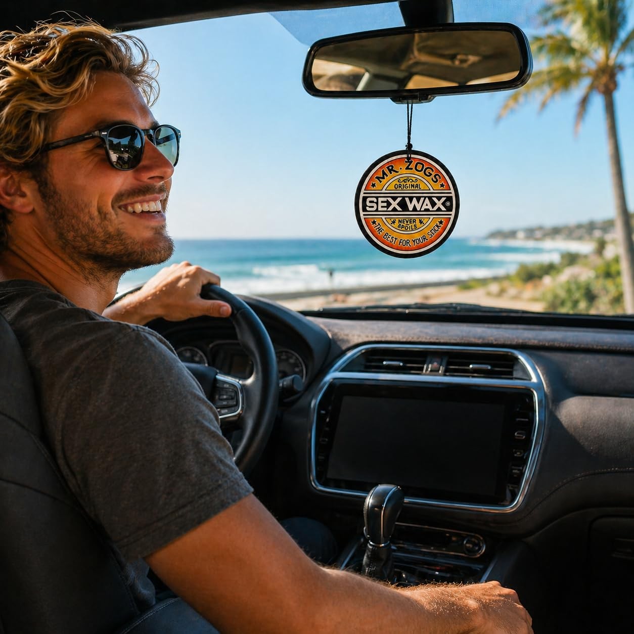 SEX WAX Car Air Freshener | Hanging Long Lasting Scent Coconut