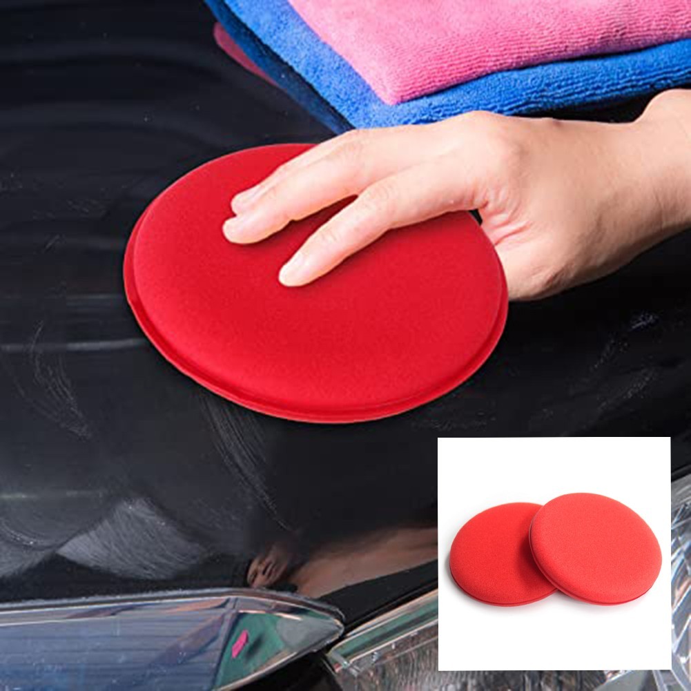 Maneuver Foam Applicator Pads Circular Cleaning Sponge Pads Sponge Waxing