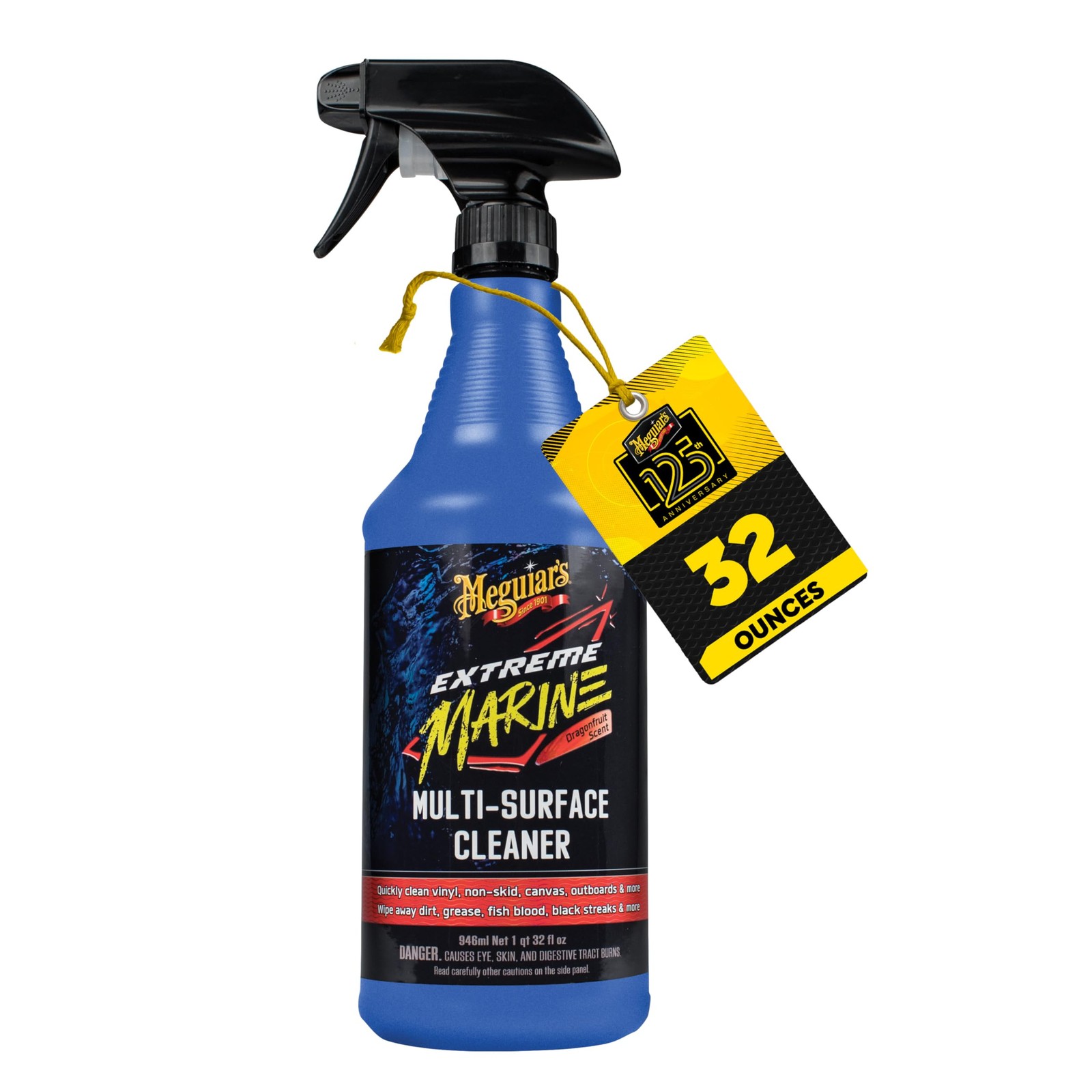 Meguiar’s Extreme Marine Multi-Surface Cleaner M180332 – Pro Multi-Surface Clean