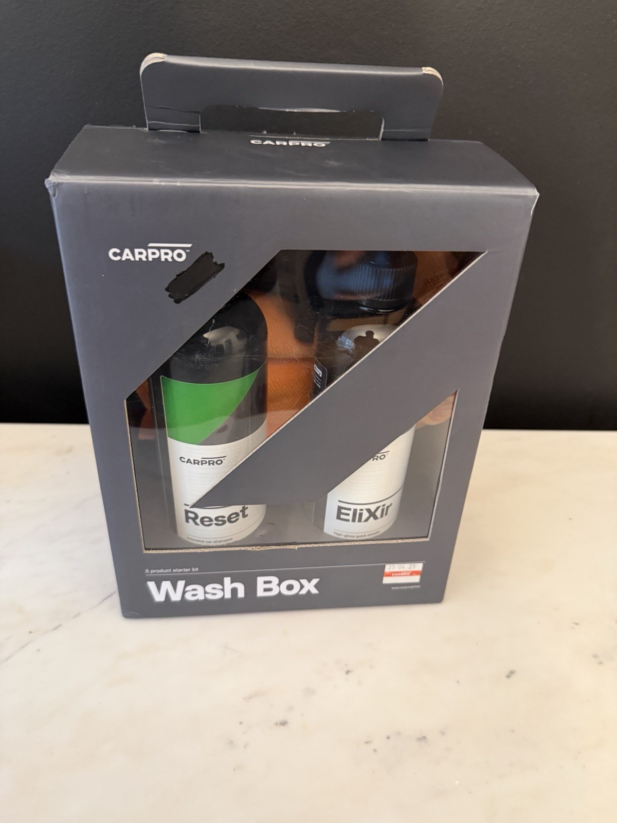 CarPro Wash Box – Car Wash Kit for Ceramic Coatings Reset Elixir