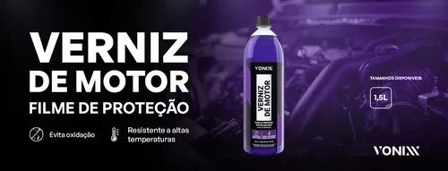 Vonixx Engine Varnish 1.5L – High Gloss Heat Resistant Motor Shine & Protection