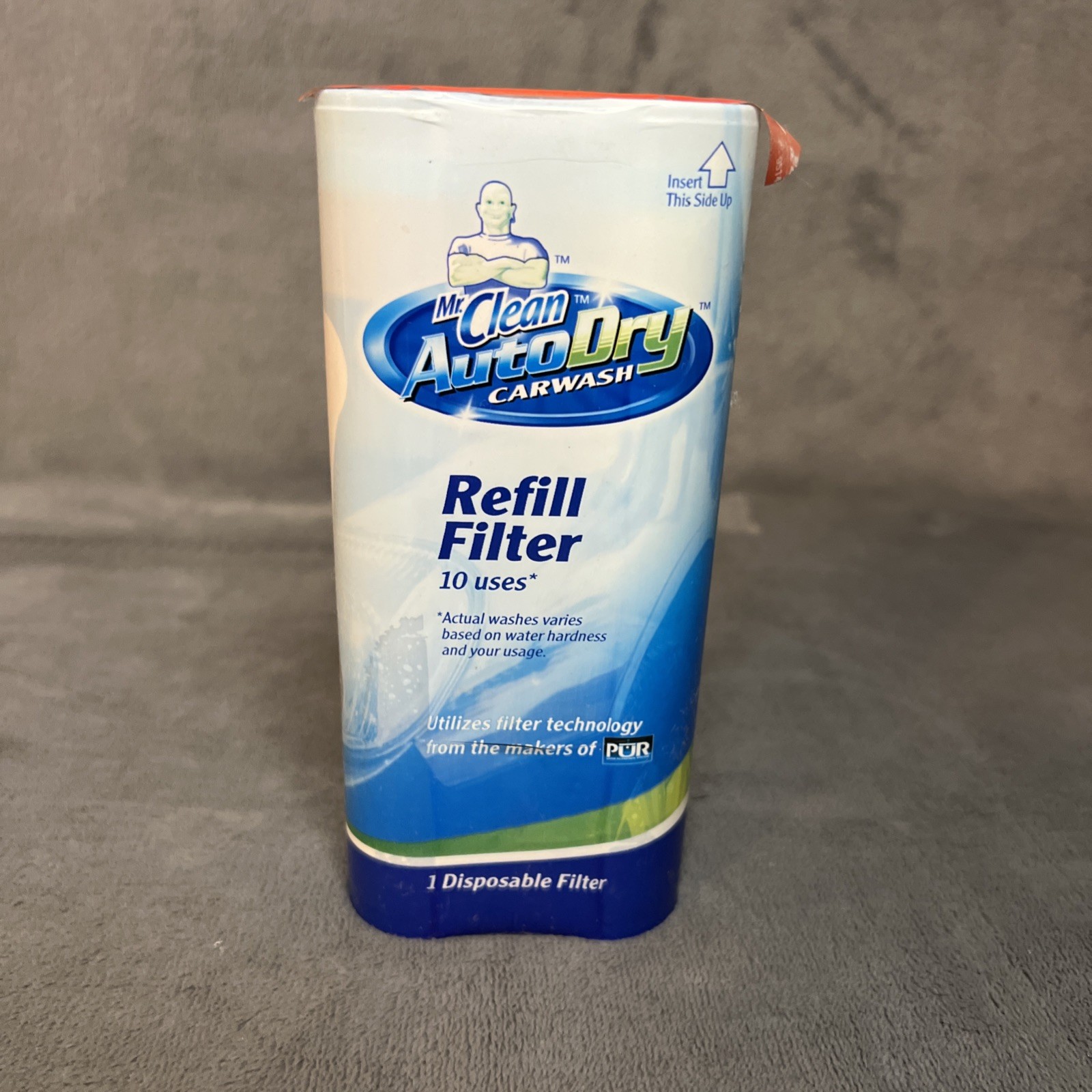 Mr. Clean AutoDry Carwash Refill Filter 10 uses disposable filter Spot-Free