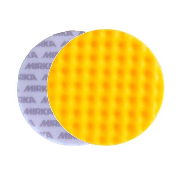 Mirka Yellow Dotted Grip Pad 150 Mm Pieces 1
