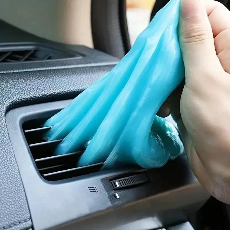 70g Car Cleaning Gel Slime Keyboard Dust Remover Auto Interior Cleaner