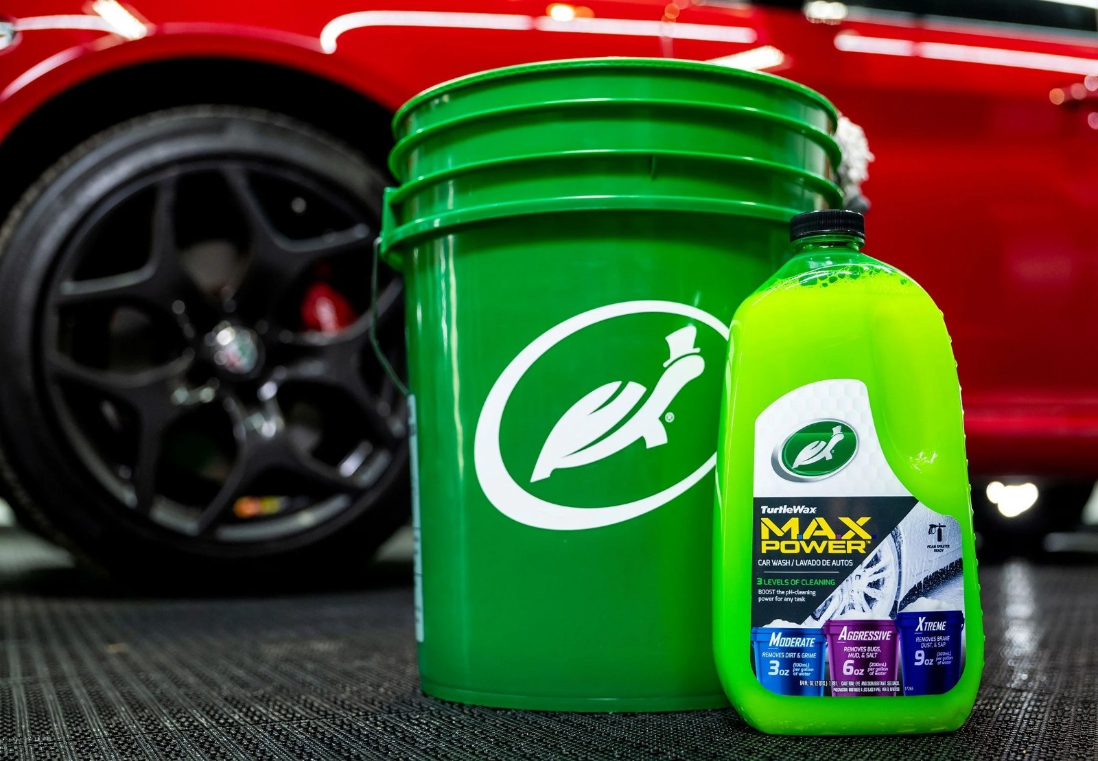 Turtle Wax 50597 Max-Power 3 Levels of Cleaning Car Wash 100 oz 2 Pack
