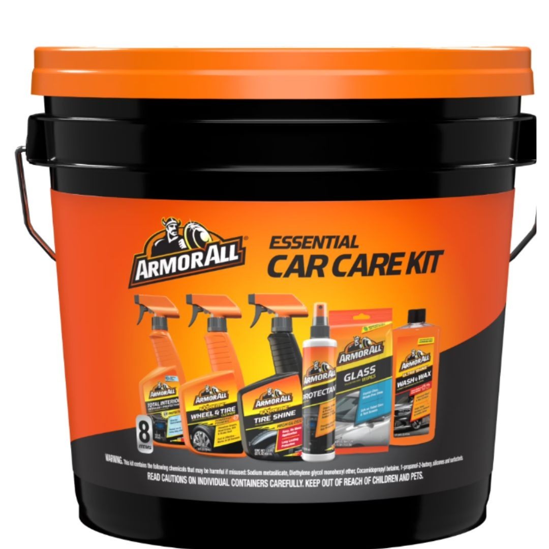 Armor All Car Cleaning Kit, 8-Piece Set New