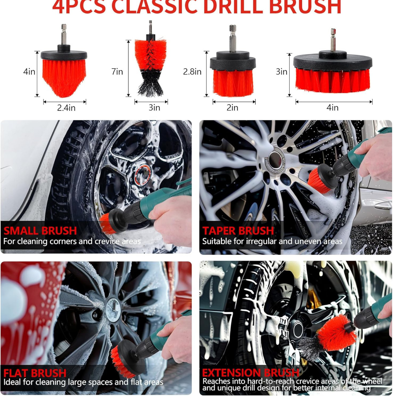 35Pcs Car Detailing Kit – Complete Auto Cleaning Supplies, Brushes & Tools Set