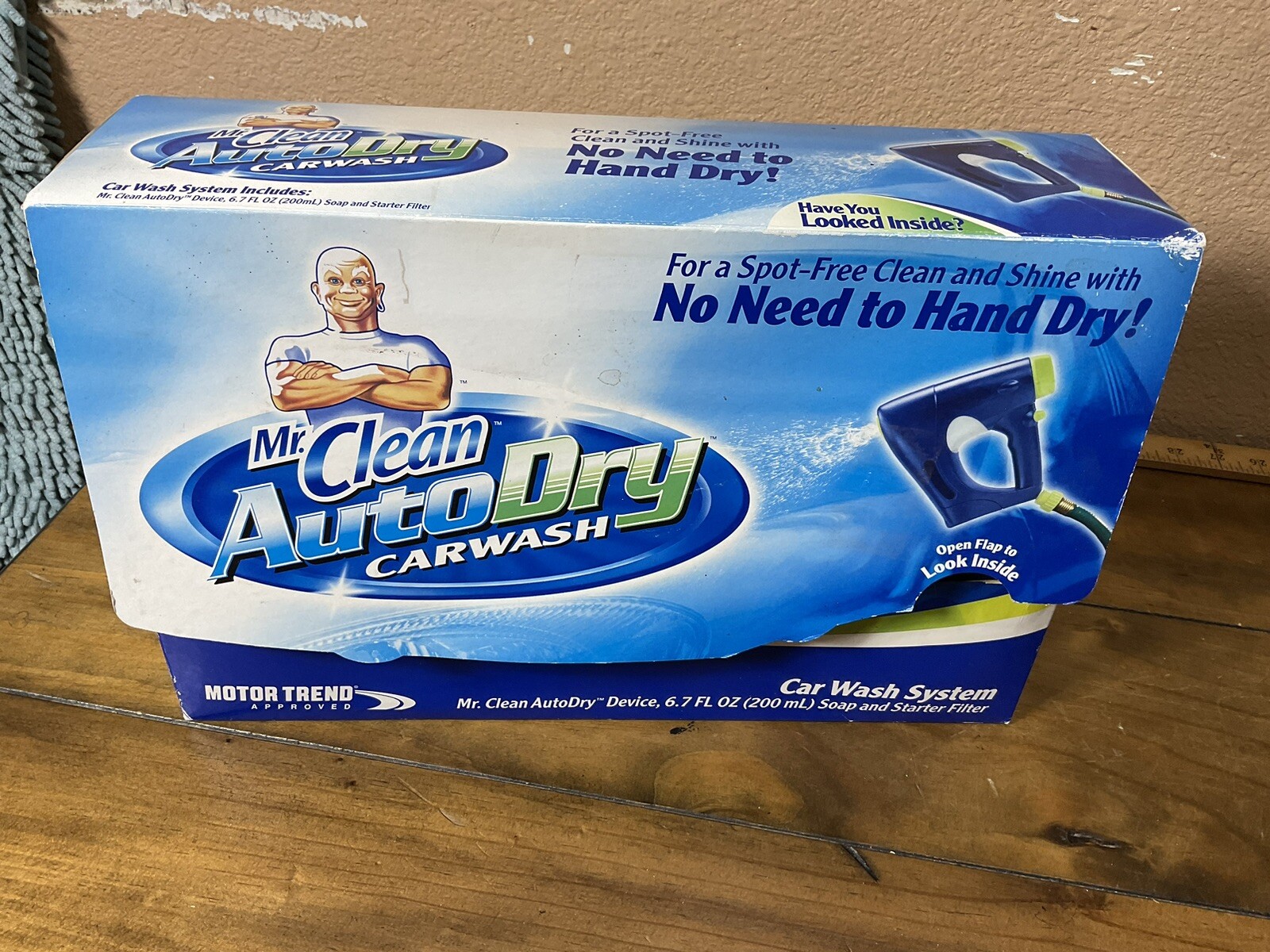 Mr. Clean AutoDry Car Wash System Starter Kit Brand New With Soap And Filter