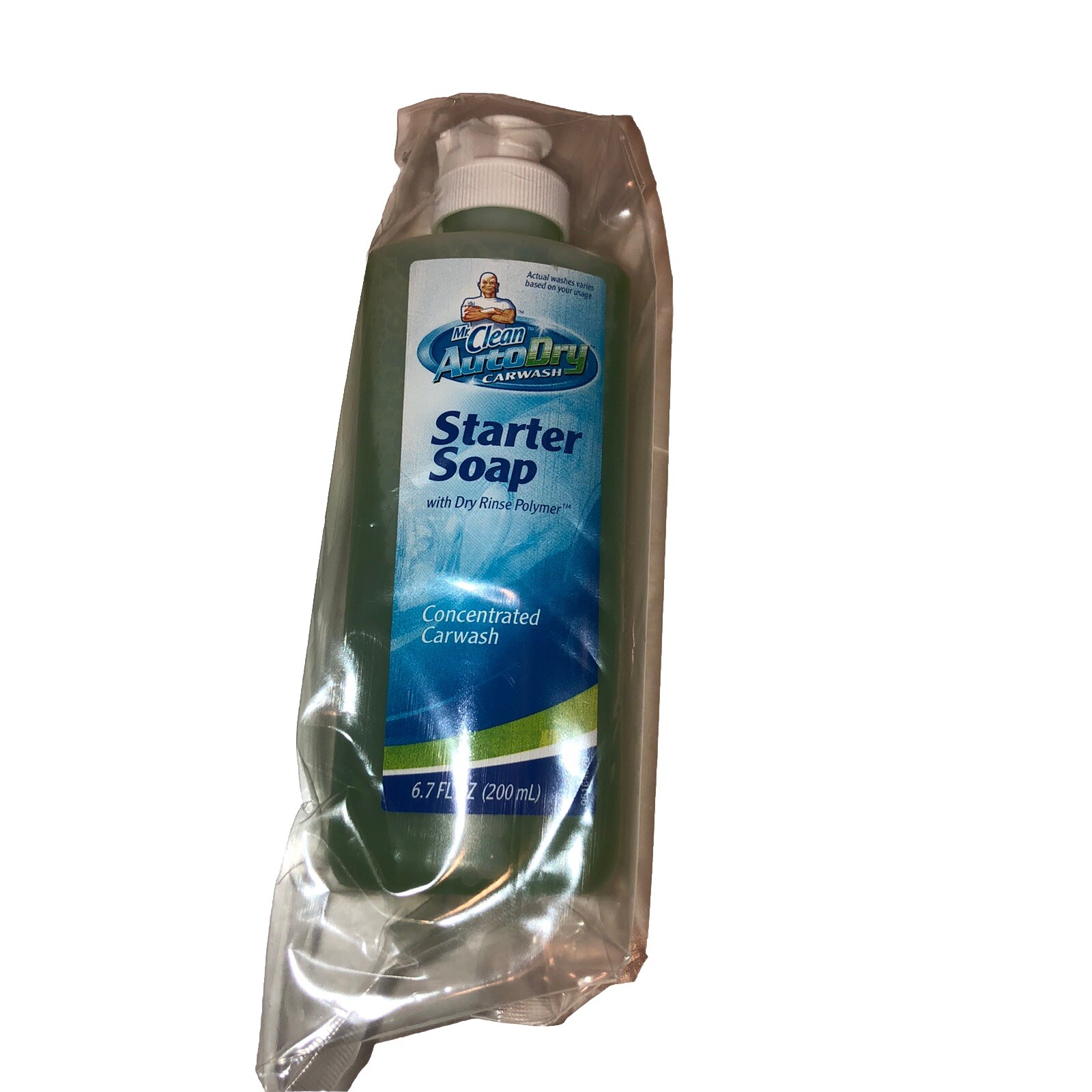 Mr. Clean Soap Auto Dry Car Wash System Starter Soap 6.7oz 200mL Concentrated