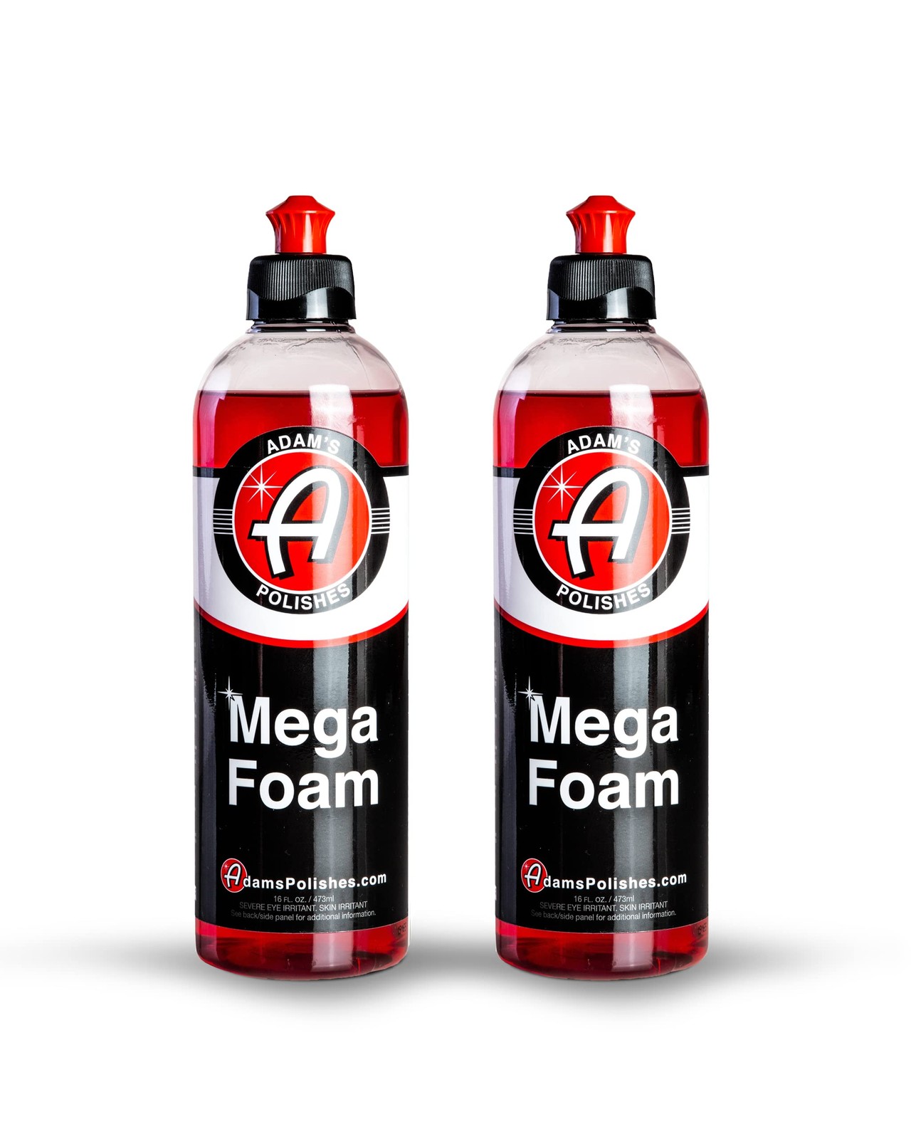 Car Wash Soap Mega Foam 16oz 2 Pack pH Neutral Adam s Polishes Adams Detailing