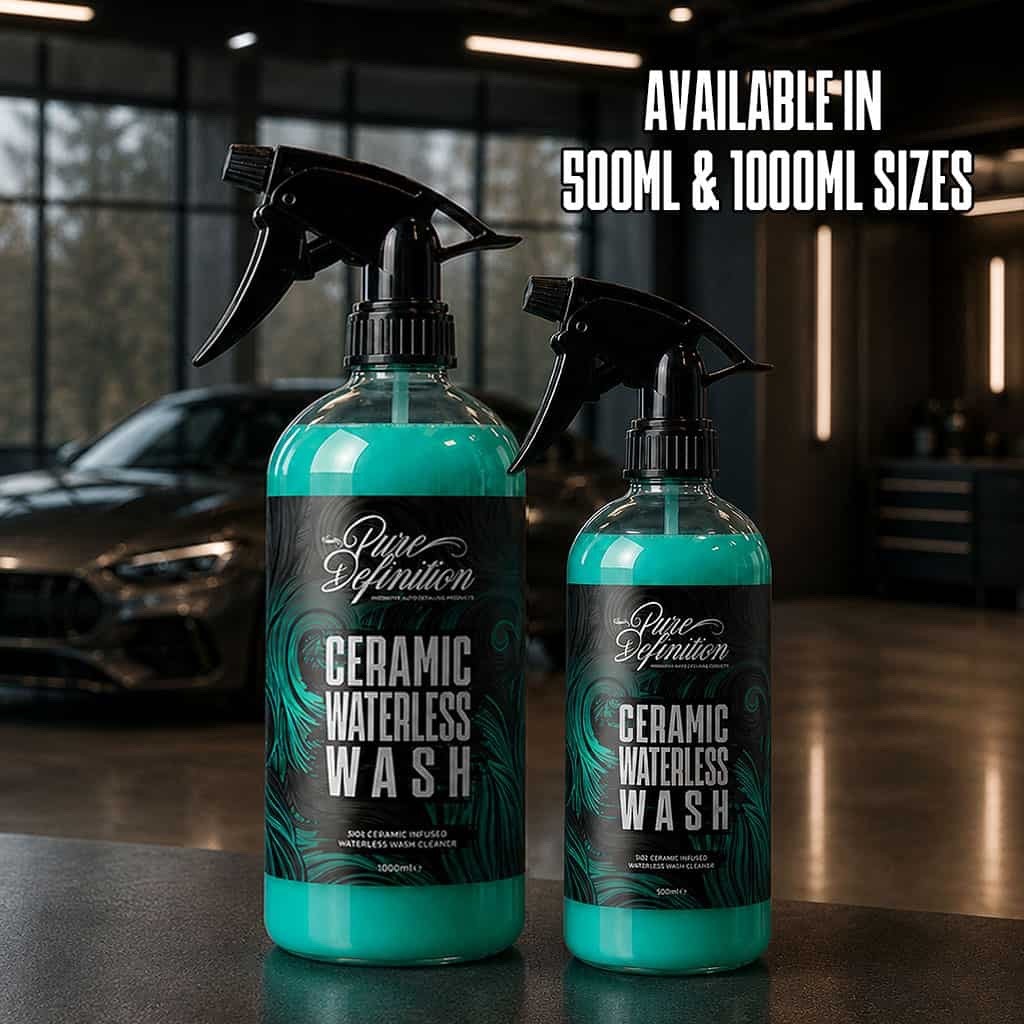 Ceramic Waterless Wash – SiO2 Cleaning Spray Car Paint, Glass, Wheels & Trim