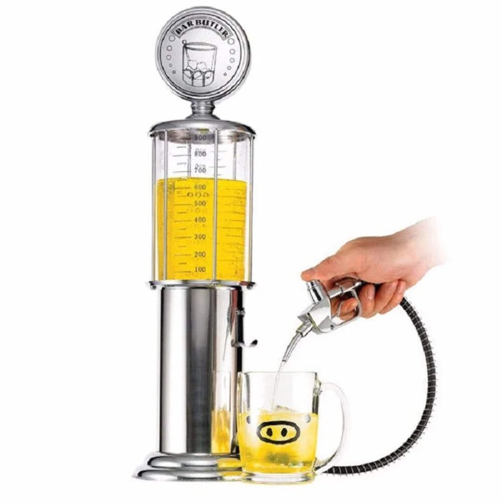 New Mini Plastic Beer Dispenser Machine Drinking Vessels Single Gun Pump Gas