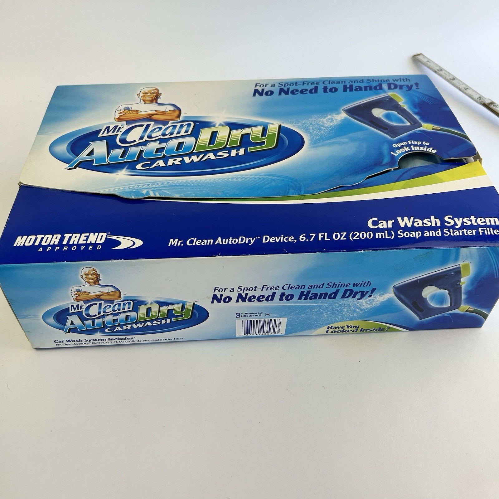 Mr Clean Auto Dry Car Wash System Device Soap Filter Kit Bundle New Open Box