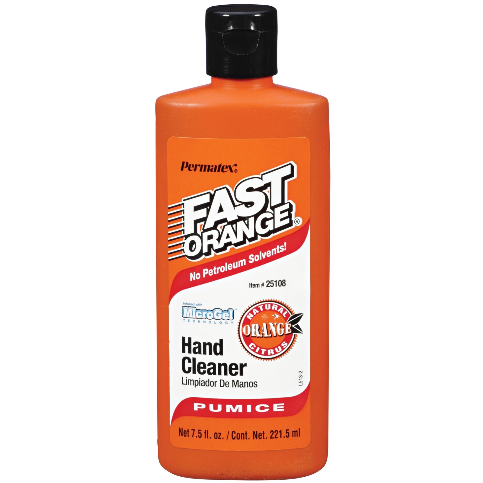 Permatex 25108 Fast Orange Pumice Lotion Hand Cleaner 7.5 oz. (Pack of 1)