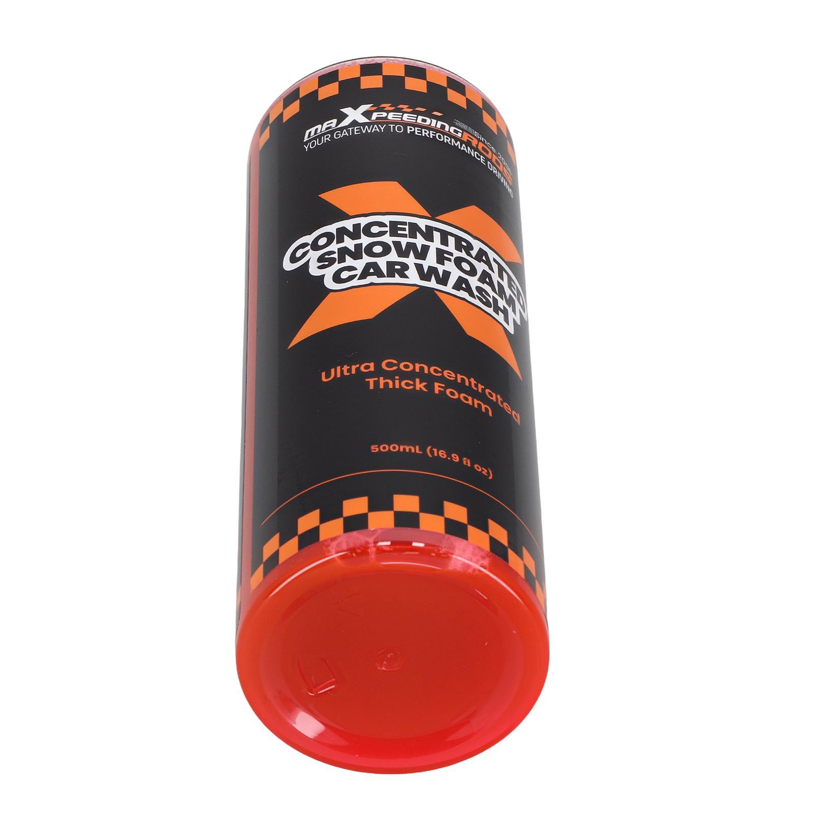 1* 500ml High Lubricity Car Wash Shampoo for Car Wax pH Neutral 1:30 Thick Foam