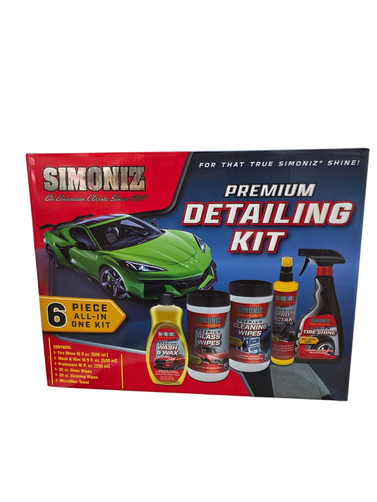 Detailing Kit 6 Piece All In One Simoniz Premium Kit New In Box