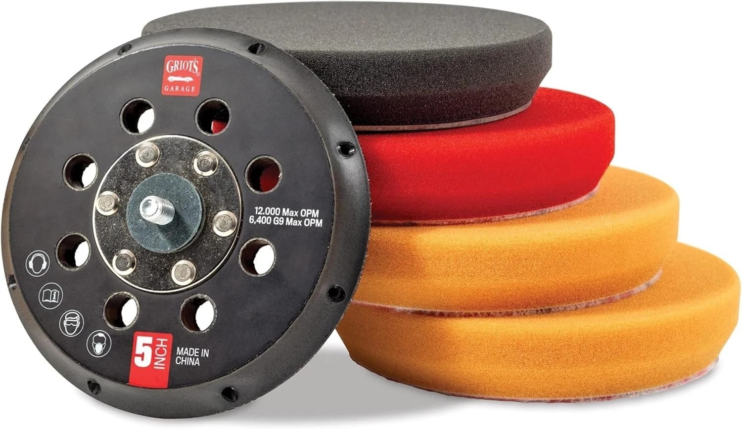 Orbital Buffer Conversion Kit for Swirl Removal