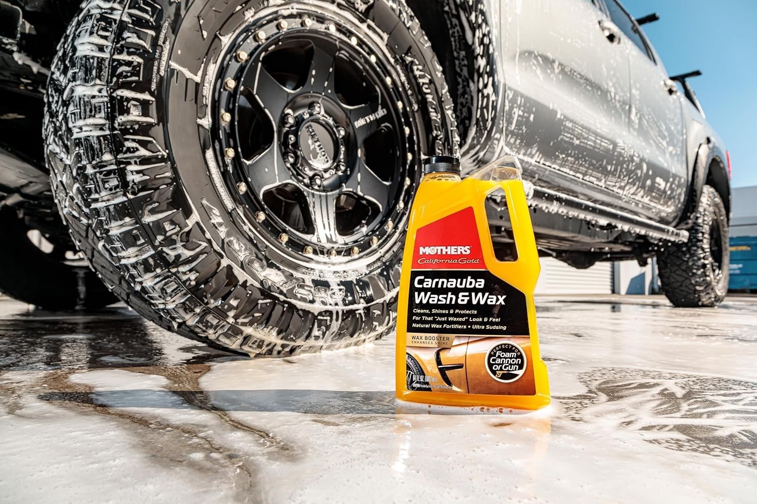 New Wash & Wax Car Shampoo 64 Oz pH Balanced Foaming Cleaner Spot Free Finish