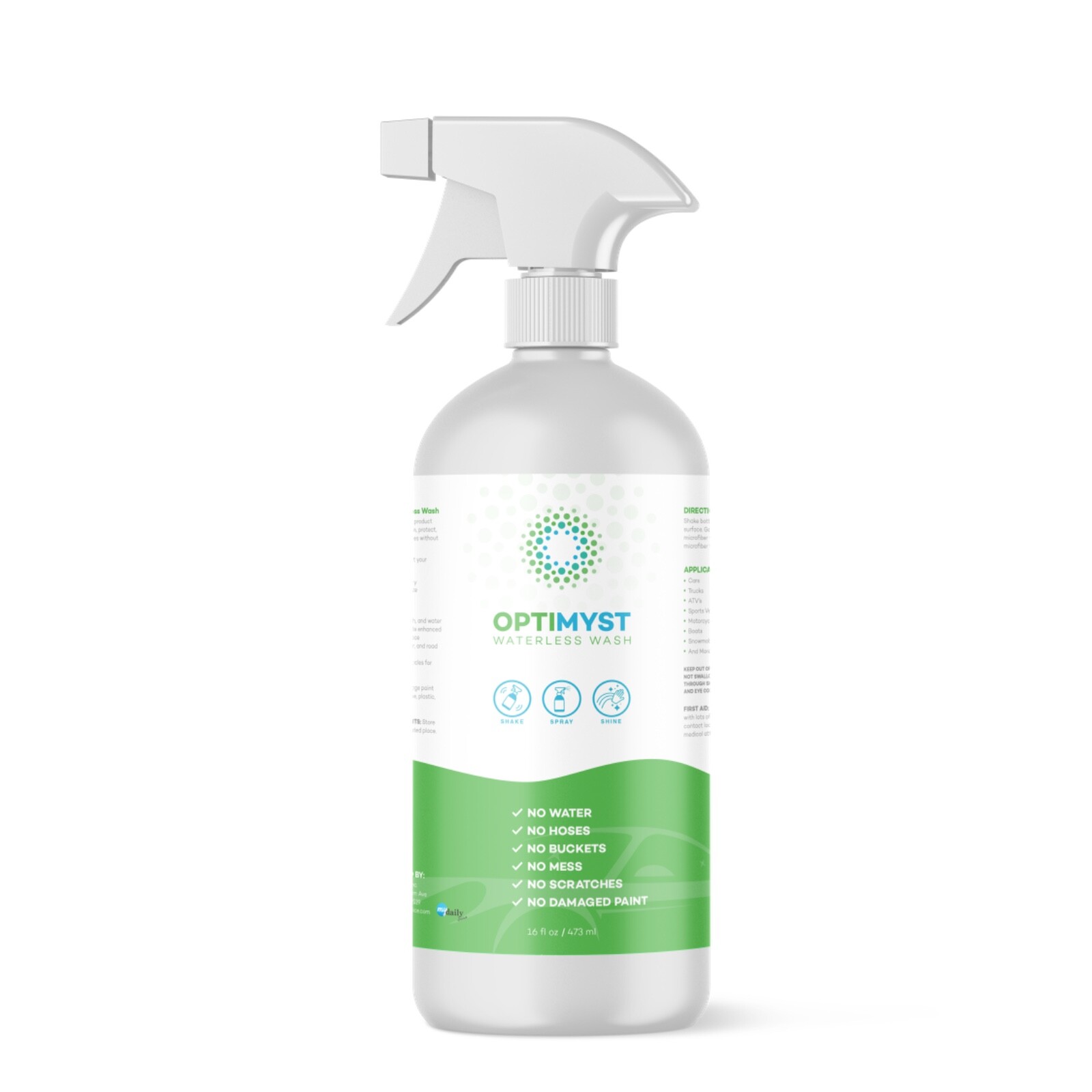 OptiMyst Waterless Wash