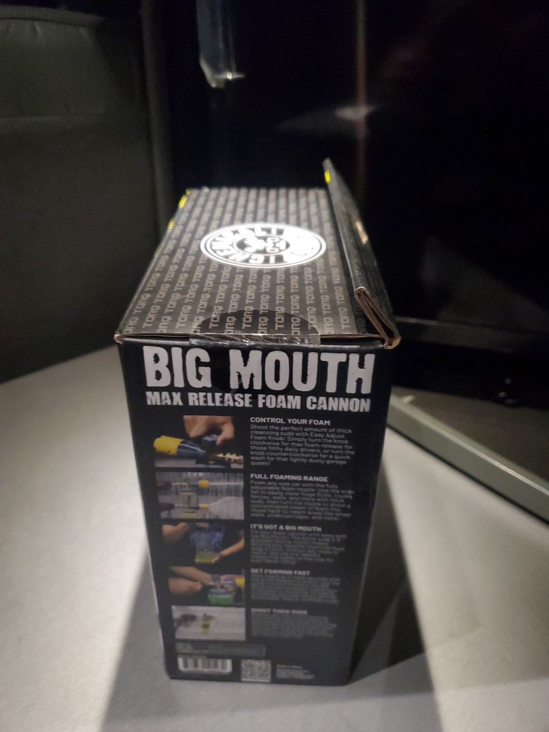 Chemical Guys Big Mouth Max Release Foam Cannon w/ 34oz Bottle EQP324 Car Detail