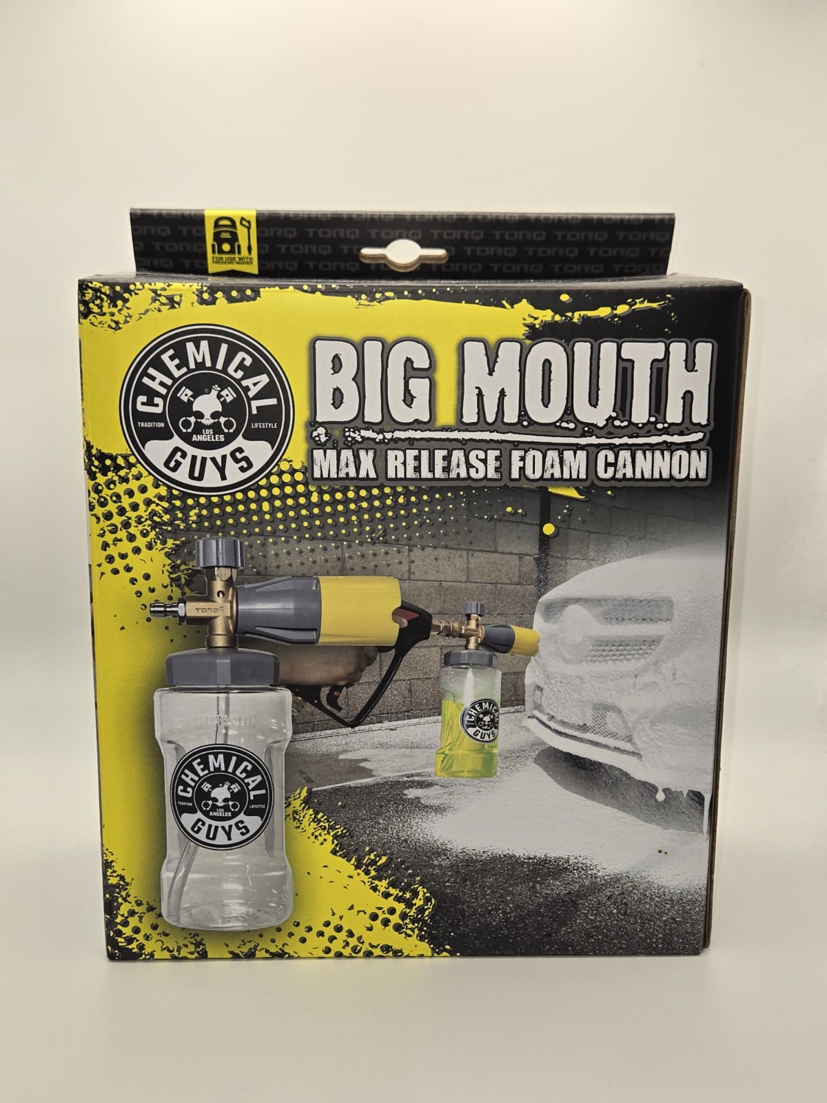 Chemical Guys Big Mouth Max Release Foam Cannon Pressure Washer Foam Gun EQP324