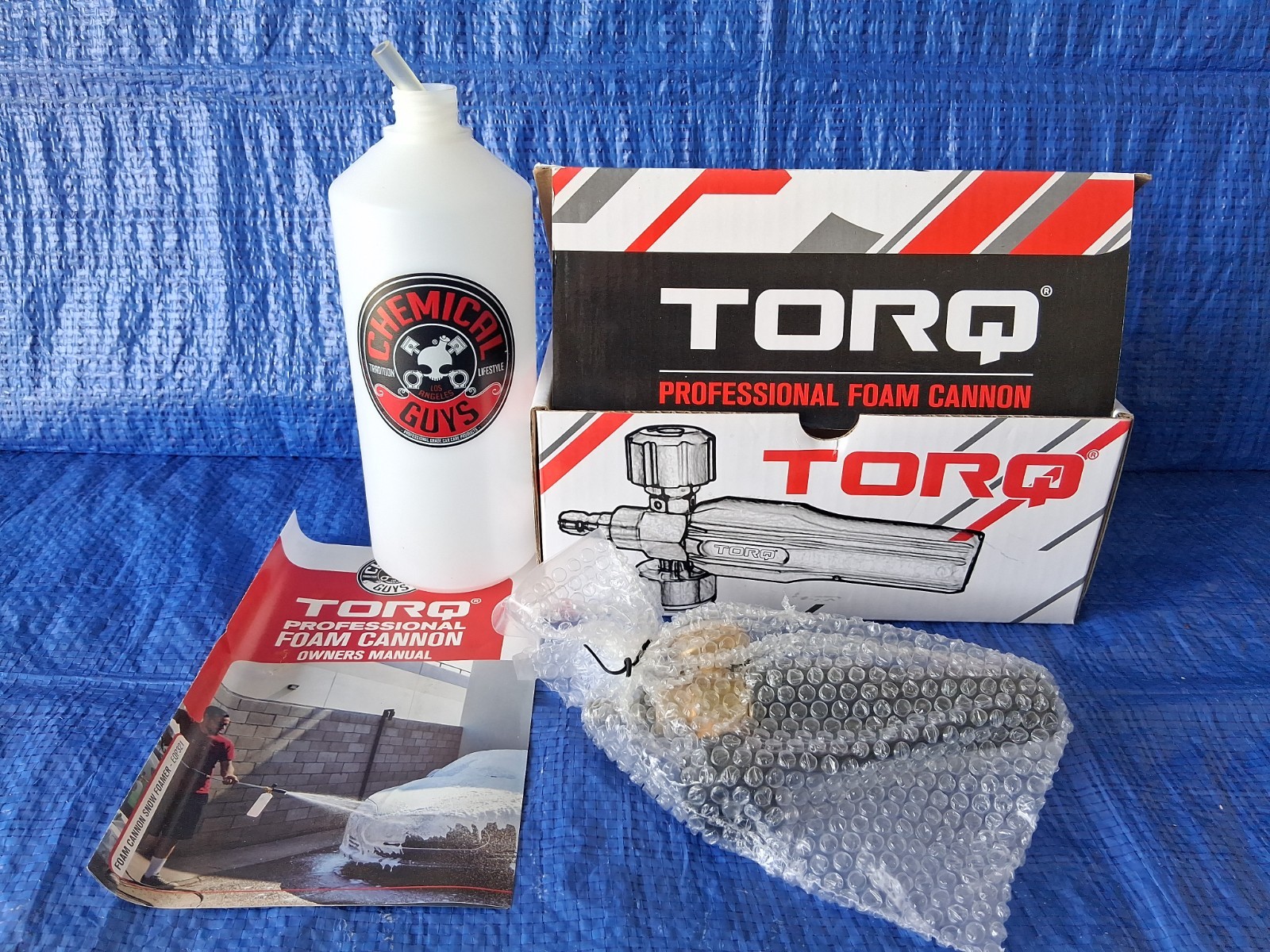 TORQ EQP321 Professional Foam Cannon For Pressure Washers – CHEMICAL GUYS – NEW