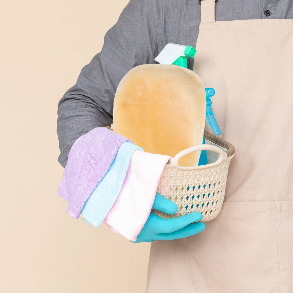 Plush Car Washing Mitt Double Sided Car Washing Mitten Vehicle Washing Glove