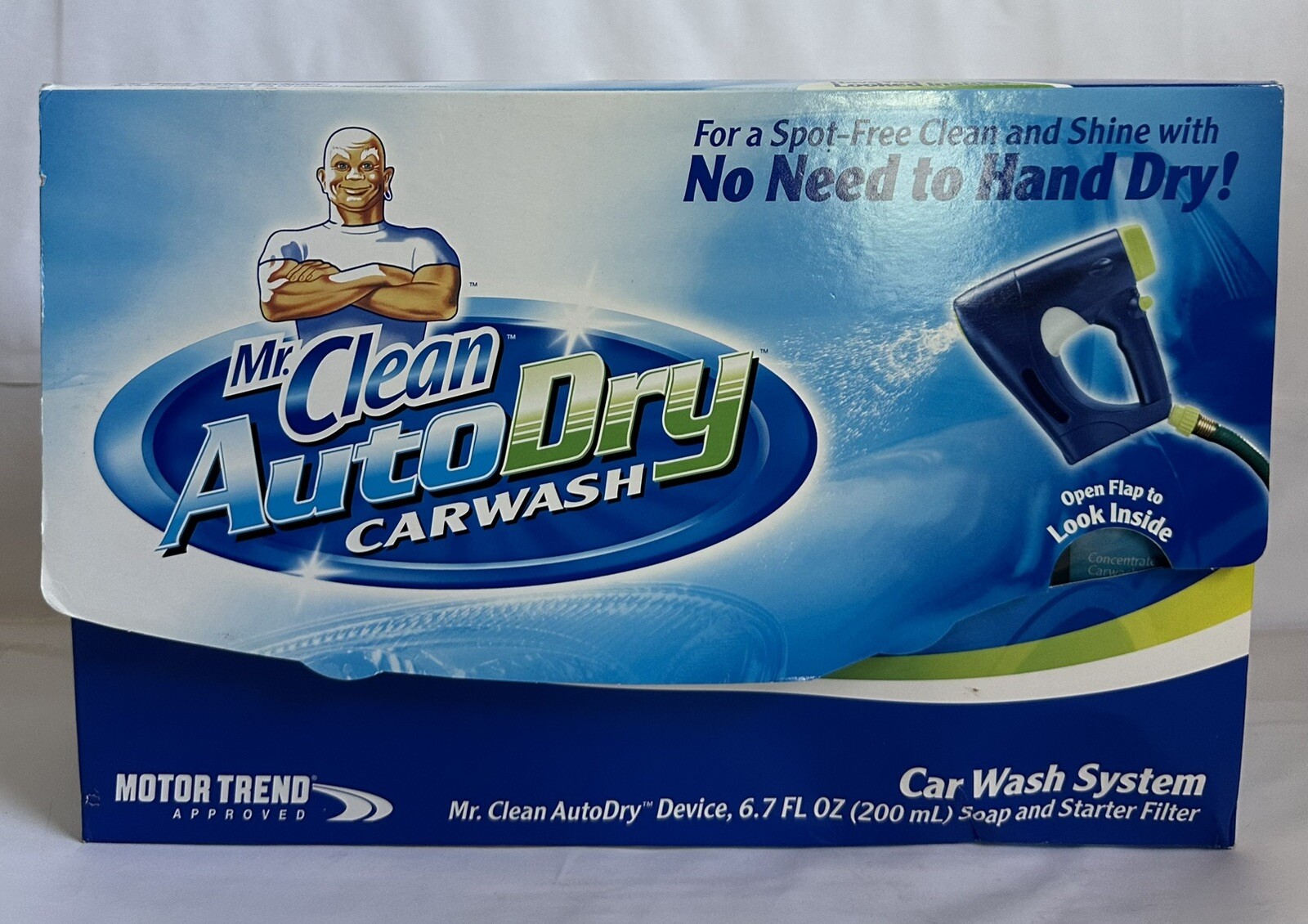 Mr. Clean AutoDry Carwash System Starter Kit w/10 Washes!