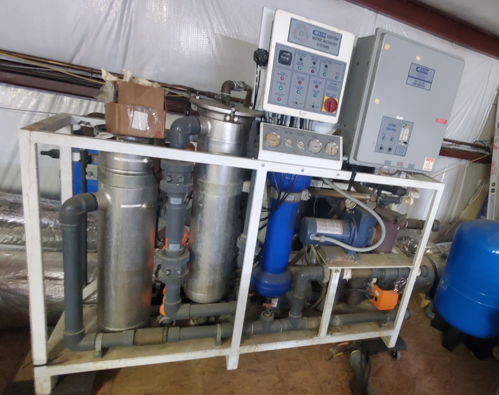 Catec Water Reclaim System for Automatic Car Wash and Self Serve bays